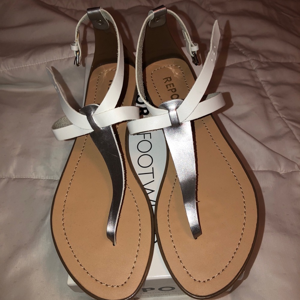 Brand New - Report Leather Sandals